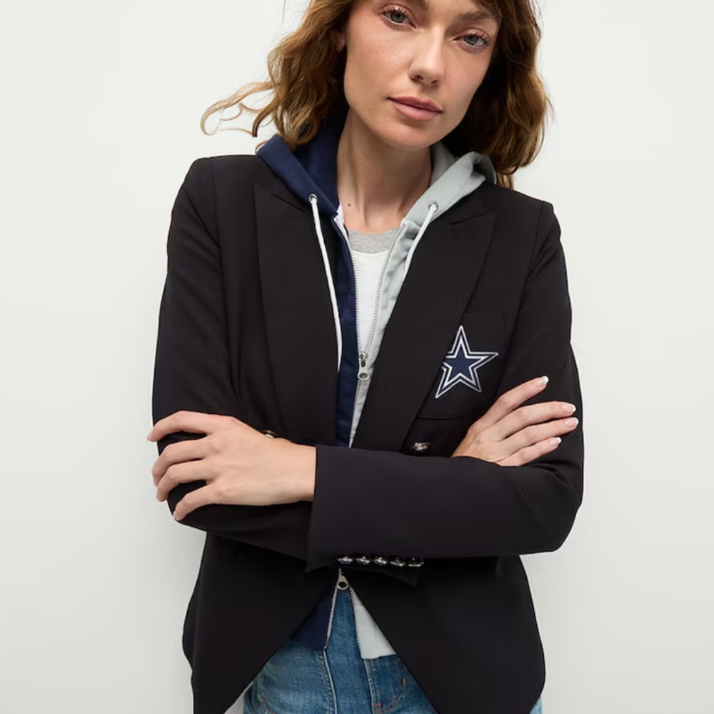Veronica Beard NWT NFL Dallas cowboys Dickey jacket size 4 - Picture 6 of 6
